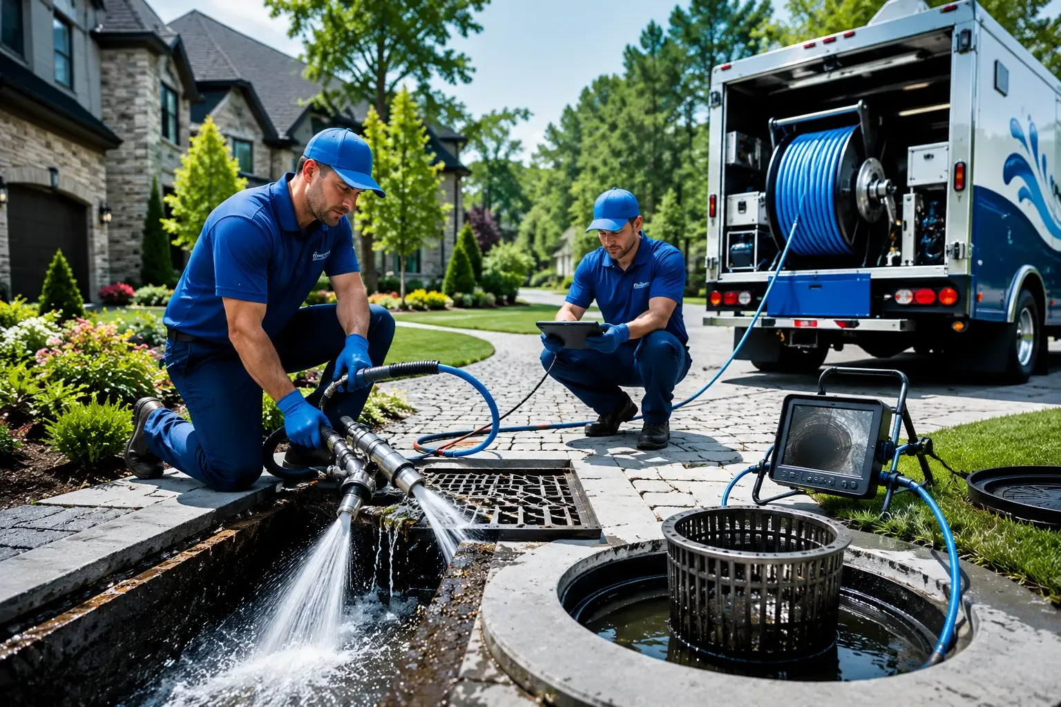 Local outdoor drain cleaning professionals in North Branch, MI