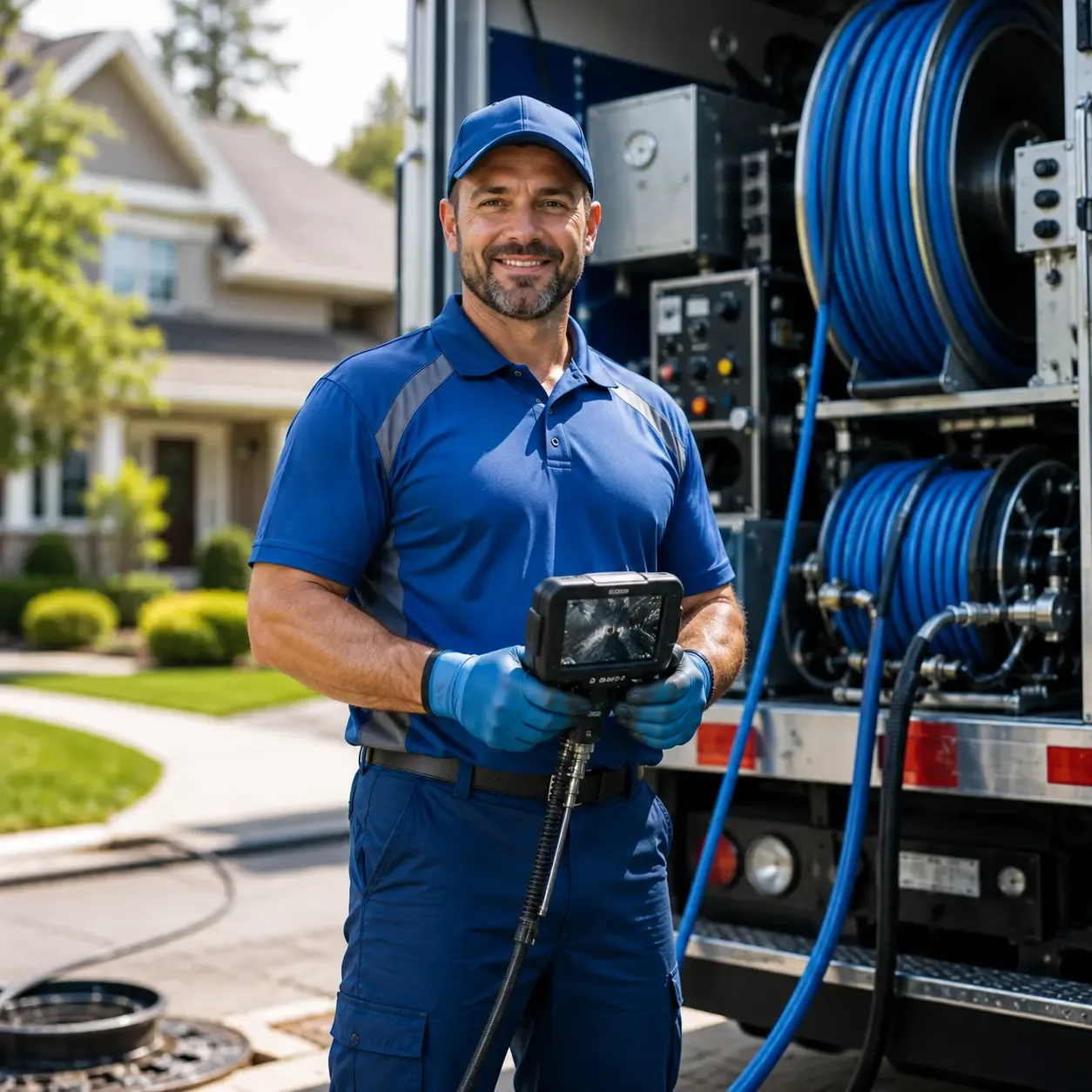 Local outdoor drain cleaning specialists in North Branch, MI